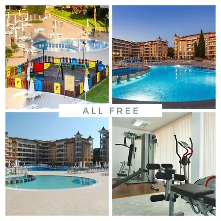 Bella - 3 Pools, 2 Bedrooms&2 Bathrooms Sunny Beach